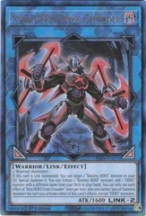 Xtra HERO Cross Crusader - RA04-EN076 - Ultimate Rare - 1st Edition